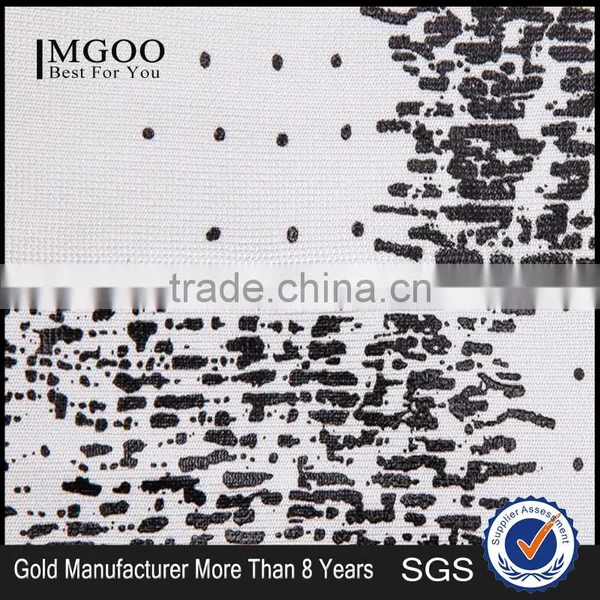 MGOO Wholesale 2015 Dress Manufacturer OEM Short Sleeves Women Work Dress Bandage Spandex Plaid Shinning Dress H265 photo-6