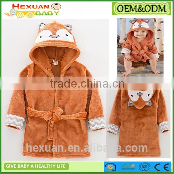 Baby Girls and Boys Bathrobe Fleece Robes for Kids photo-5