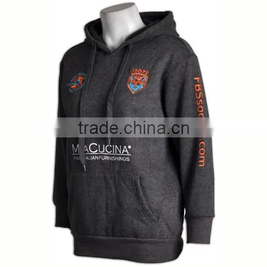 Oeko-Tex Standard Wholesale Mens Hoodies Pullover Hoodie photo-2