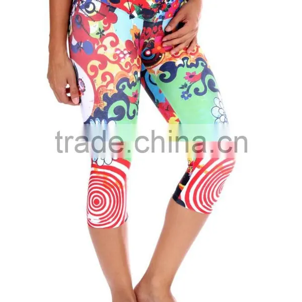 Cheap Womens Printed Leggings Best Yoga Pants for Women photo-2