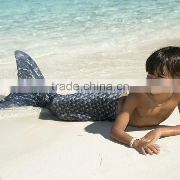 Boys Swimmable Mermaid Tail photo-2