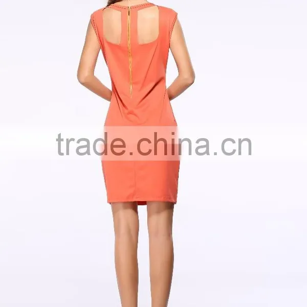 Hot Sale 2017 New Fashion OL Women Ladies Office Dress Clothes Knee-length Bodycon Slim Pencil Party Dress SD18 photo-4