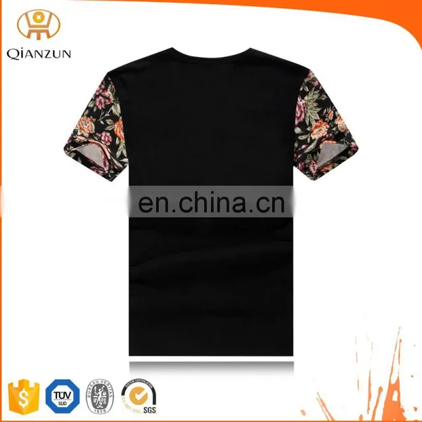 Custom t Shirt Printing With Flower Sleeve photo-2