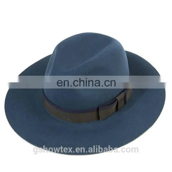 High Quality Panama Wool Felt Fedora Hat