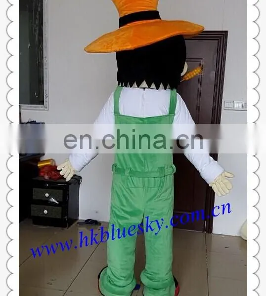 2014 Custom Farmer Mascot Costume for Sale photo-2
