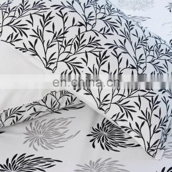 India Bed-linen Direct,black and White Damask Bedding,fitted Bed Sheets US/UK BASED photo-2