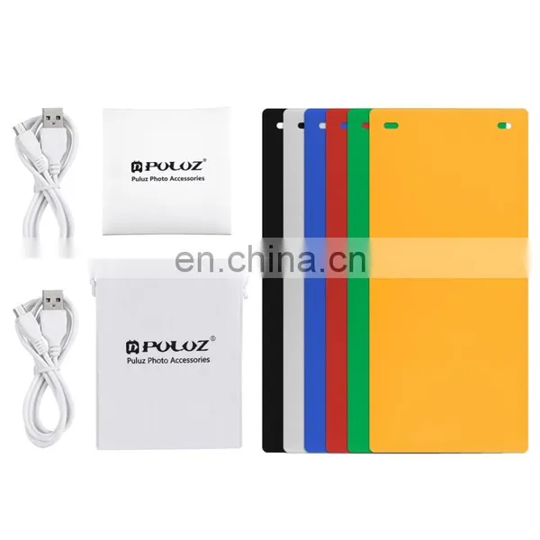 Wholesale Drop Shipping Studio,Light Box, Shooting Tent,with 40 LED Color,Temperature 6000-6500K,6 Colors Backdrops,1100LM Si photo-6