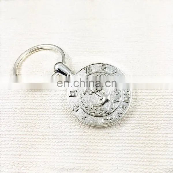 Custom Keychain Metal Nickel Finish for Christmas Gift photo-4