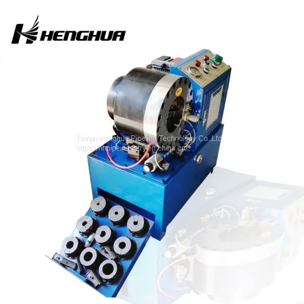 Factory Outlet DX68 2''(6-51mm) 380V 10 Sets Free Dies Hydraulic Hose Crimping Machine photo-2
