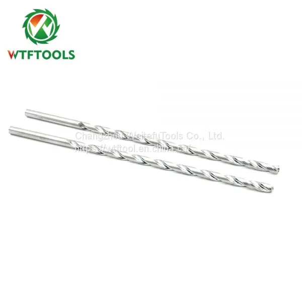 Deep Hole Tungsten Carbide Drilling Tools Extra Long Machining Drill Bits