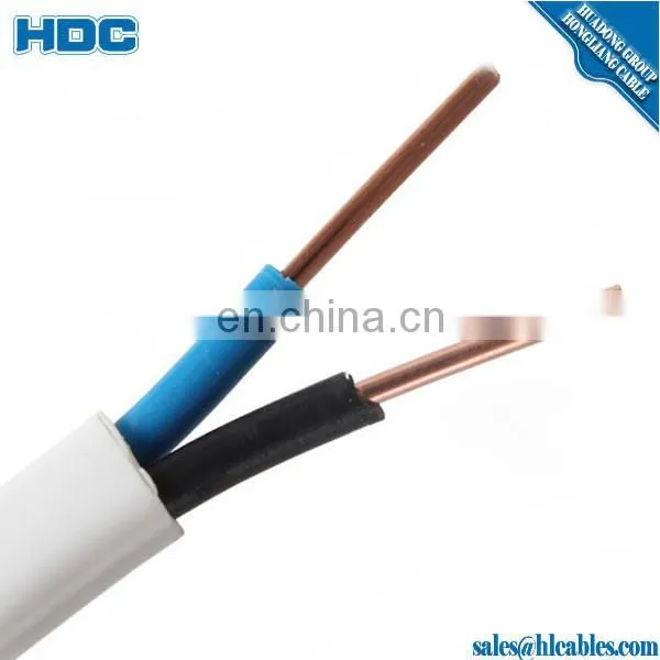 450/750V 10mm Flexible Flat Electrical Wire Cable photo-6
