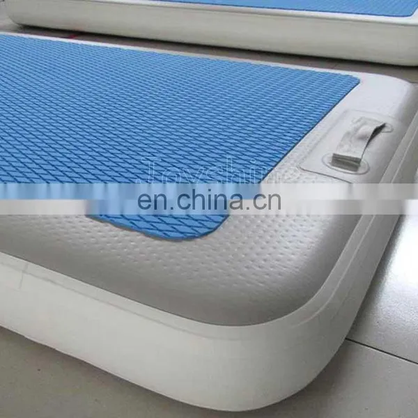 Water Pool Floating Inflatable Aqua Yoga Mat Air Track Fitness Gym Mat On Water photo-5