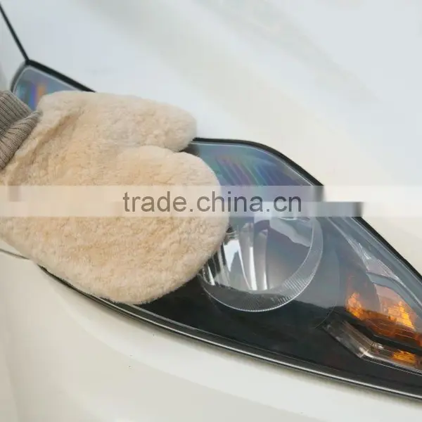 100% Australian Sheepskin Wash Mitt Factory Price China Supplier photo-2