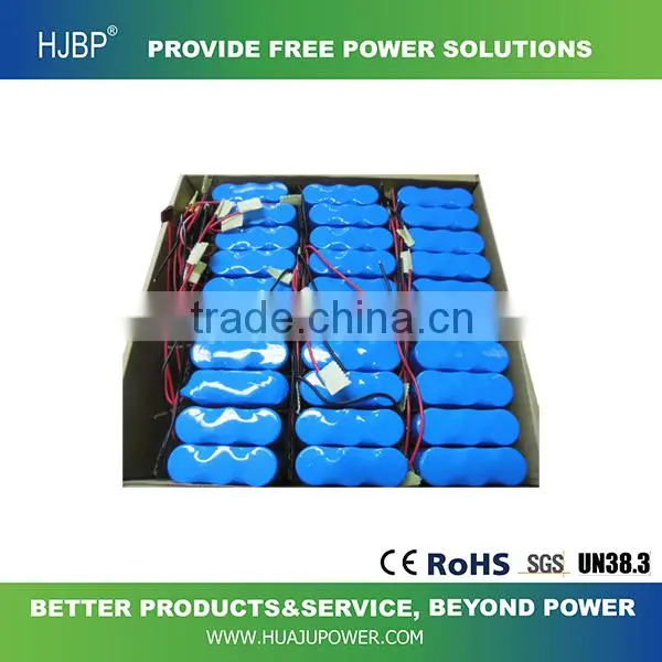 China High Quilty Battery HJBP Customized 18650-2.6ah 3S 12V(11.1) 2.6Ah Lithium Battery for Led Lighting and Infusion Pump photo-4