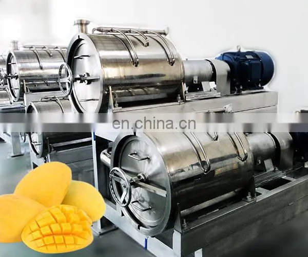 Mango Pulp Full Line Machine AutoOrange Mango Juice Liquid Washing and Filling Machine Line photo-4