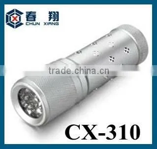Aluminum Mini 9 Led Torch