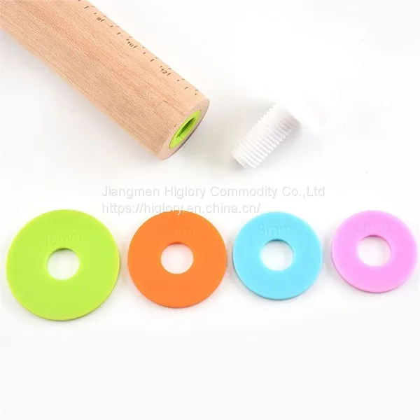 Kitchen Adjustable Rolling Pin for Flat Dough Wooden Rolling Pin and Pastry Board for Baking Tools photo-2