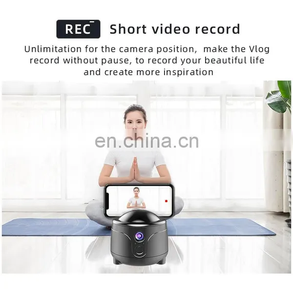 Auto Face Tracking Camera no App Rotation Smart Selfie Stick Tripod Holder Smart Shooting Phone Mount Selfie Stick photo-2