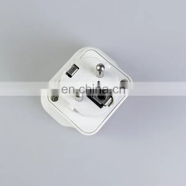 High Quality 2 Pin to Universal Plug Adapter International Travel Home White photo-3