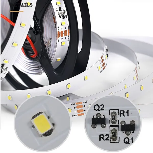 High Bright Dc36v SMD 2835 Led Strip Flexible Warm White/ Natural White/ White 64led 2835 Led Strip Light photo-3
