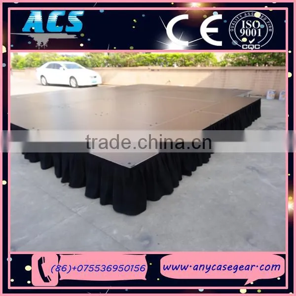 ACS Trade Show Stage, Wedding Stage, Fashion Concert Stage With Rail photo-2