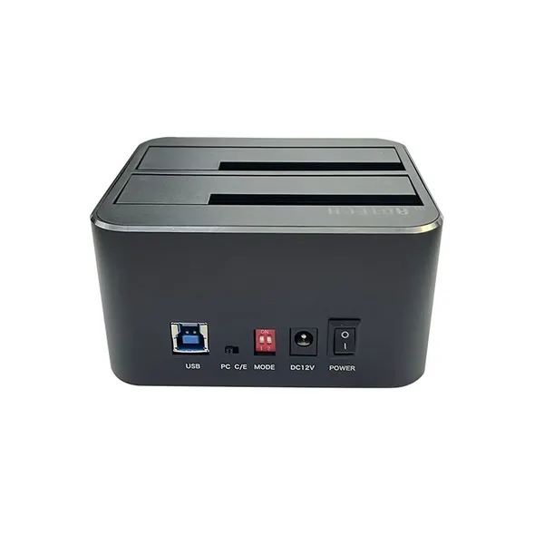 Dual-bay Dual Bay Docking Station Hdd With Clone and Erase photo-2