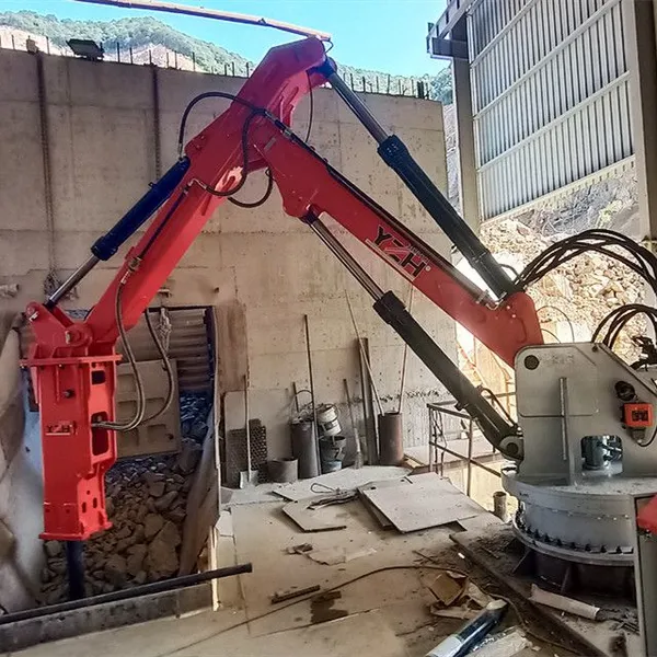 Stationary Type Rock Breaker Boom System BHB350 photo-2