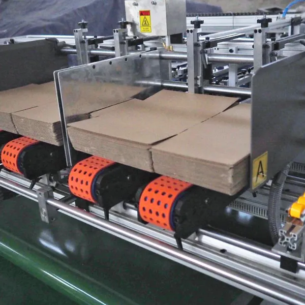 High Quality Automatic Double Pieces Folder Gluer Machine photo-2