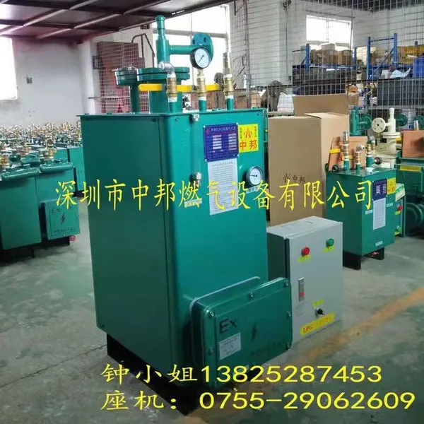 ZHONGBANG 100KG/H Square Floor-standing Type LPG Vaporizer ，Suitable for 1.0 Ton Boilers photo-3