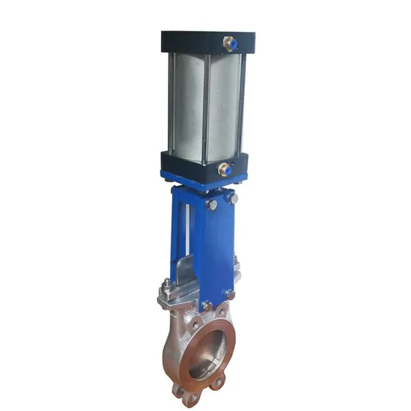 PN16 Flanged Knife Gate Valve SCZ5/973 DIN Slide Gate Valve photo-5