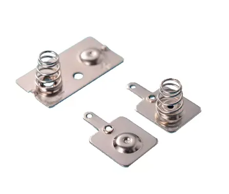 OEM Custom Metal AA Remote Control Battery Leaf Contact Springs