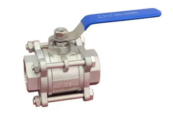 ANSI API Lever Manual Ball Valve Full Size Stainless Steel SS 304/316 OEM ODM CF8 CF3 CF8M CF3M Three-piece Ball Valve 1000 WOG photo-2