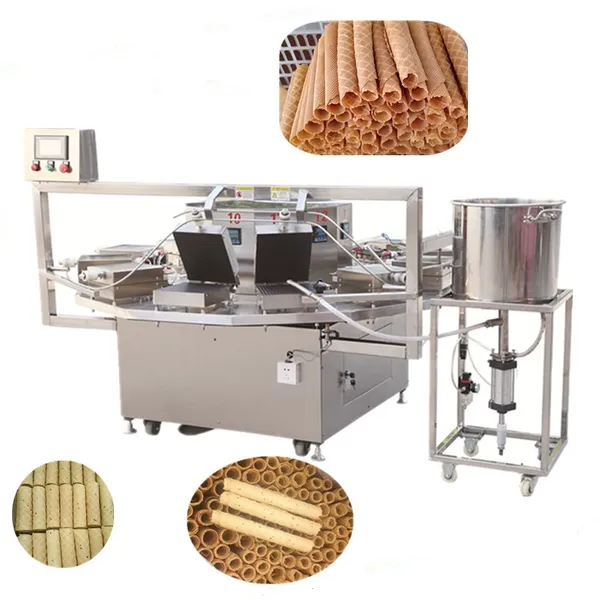 Small Capacity Egg Wafer Roll Making Machine