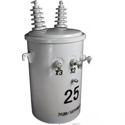 25kVA Single Phase Amorphous Metal Transformer With Low No-Load Loss for Utility Poles