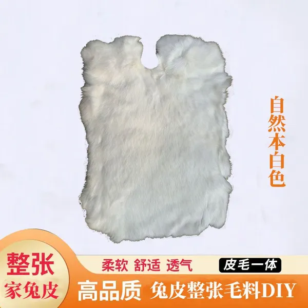 Natural Rabbit Fur Skin photo-2
