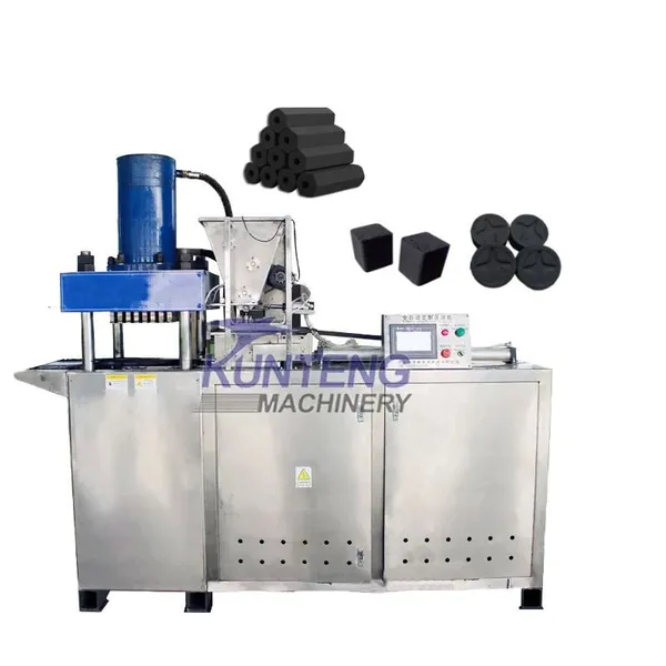 Complete Compressed Coal Manufacturing Machines Charcoal Factory Equipment Charcoal Production Line EPC