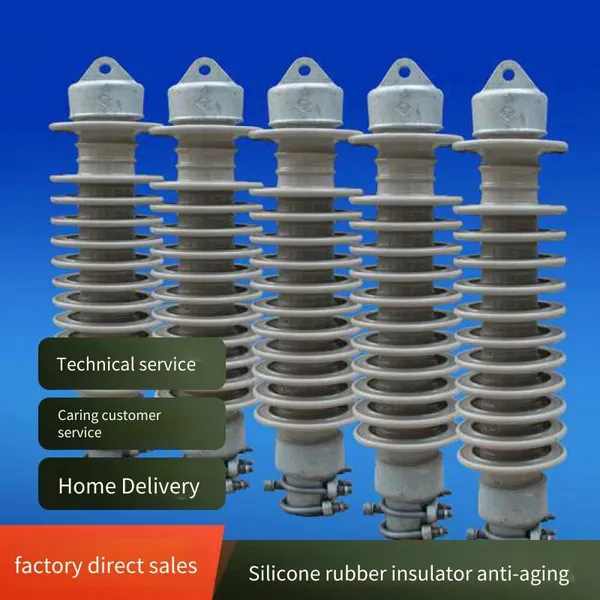 Outdoor Composite Insulator Post 110kv Anti-pollution Integral Injection Molding Customizable photo-4