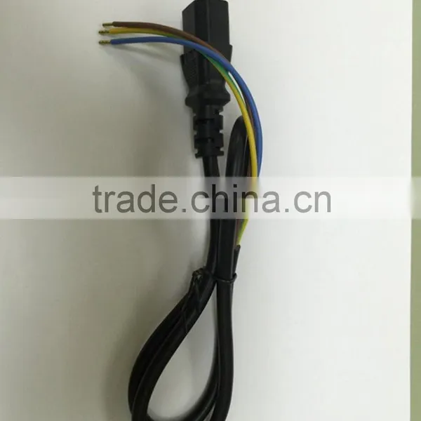 H05VV-F 3*0.75mm NS-15 2 Plug Code IEC 60320 C13 Applicable Flxible Power Cord Cable photo-6