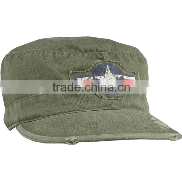 Vintage New Arrival Custom Military Cap Wholesale photo-4
