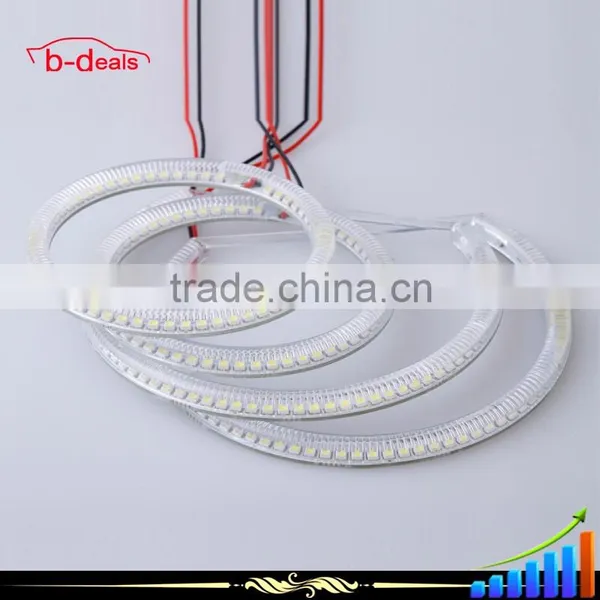B-deals Hot Sell 131mm 106mm Angel Eyes Rings SET SMD LED for BMW E90 photo-4