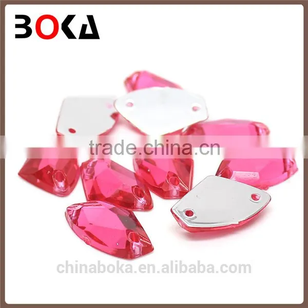 // Leisure Style Ss6 Ss10 Ss16 Ss20 Red Ruby // New Hot Sale Lady Rhinestone Accessories // photo-2