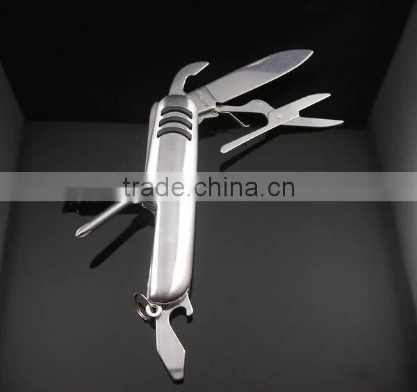 Wholesale Hot Selling Stainless Steel Multifunction Bottle Opener With Knife photo-5