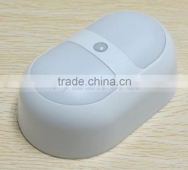 Two Part Yellow White Motion Sensor LED Lights Infrared Control Lamp photo-2