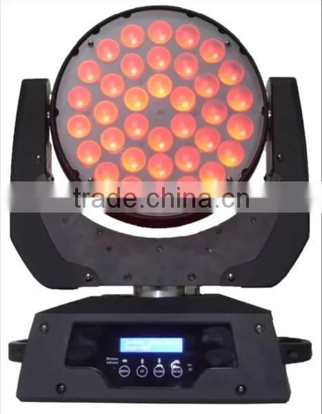 Zoom Rgbw 4in1 36x10w Led Moving Head, 36x10 Rgbw Led Wall Washer photo-3