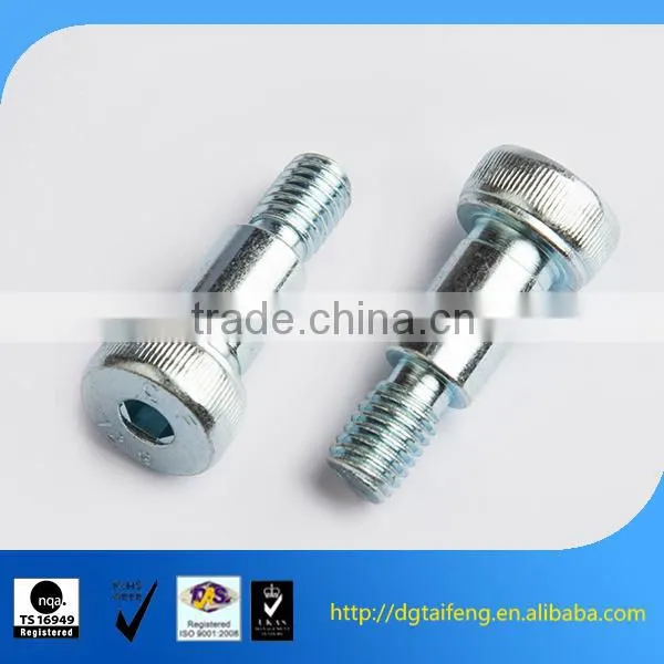 cup head mild steel precision screw socket shoulder screw