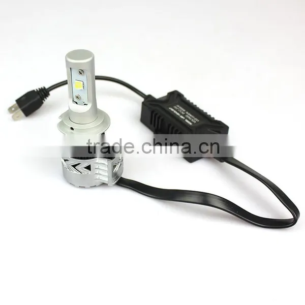 Wholesale Supply Auto Parts Super Bright Auto h7 Led Headlight Bulbs 6000lm 40w 2 Years Warranty photo-4