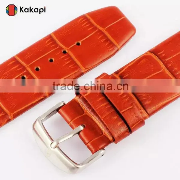 Kakapi Drawing Buckle Genuine Leather Watch Band Wrist Strap With Watchband Converter For 38MM Apple Watch MT-3912 photo-6