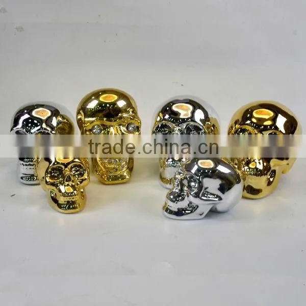 New Design Ceramic Skull Shape Piggy Bank photo-2