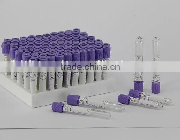 Vacuum Blood Collection Purple Tube EDTA K2/ K3