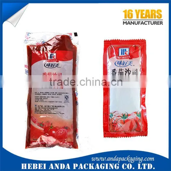 Tomato Sauce Packaging Film/ketchup Packaging Film Roll /tomato Paste Wrapping Film Roll photo-4